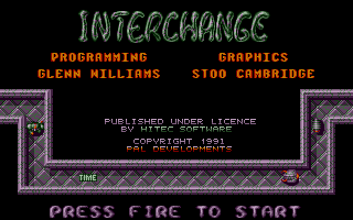 Insector Hecti in the Inter Change screenshot 2 for Atari ST